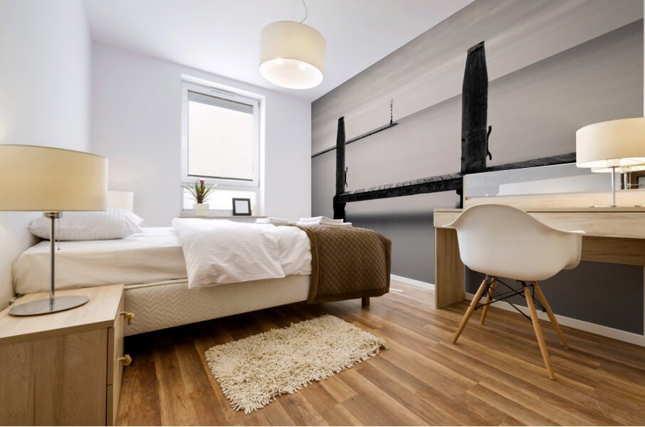 Beyond the Jetty Mural print