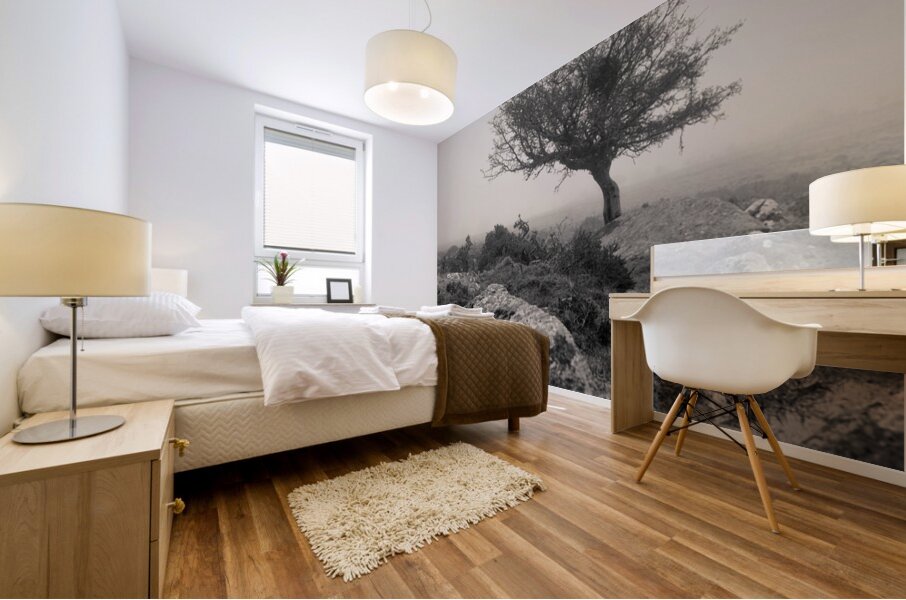 Dartmoor Tree Mural print