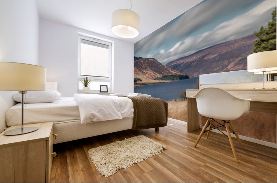 Loch Glass Panorama Mural print