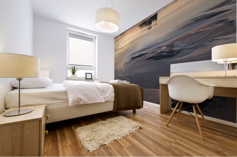 Bamburgh Castle at Dawn Mural print