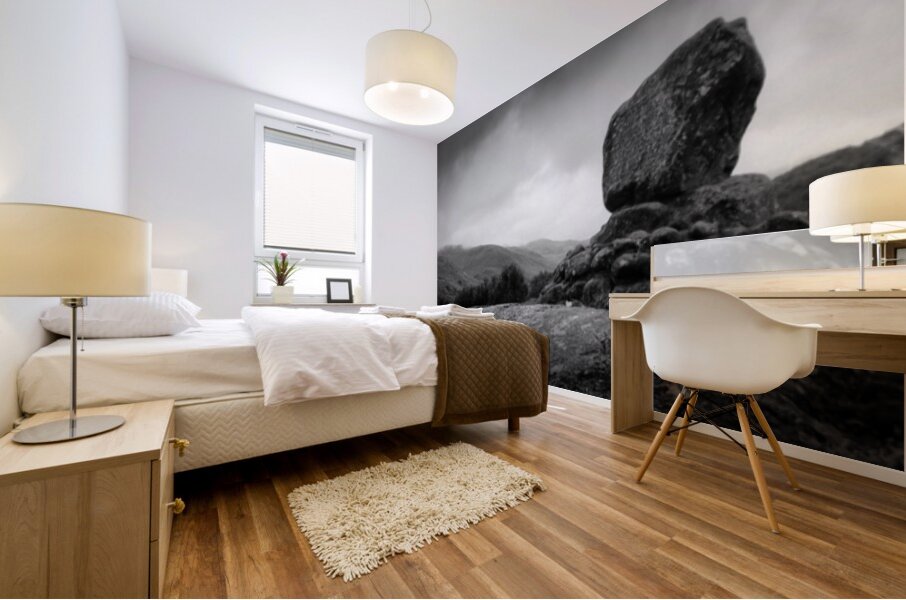 Bruces Stone Mural print