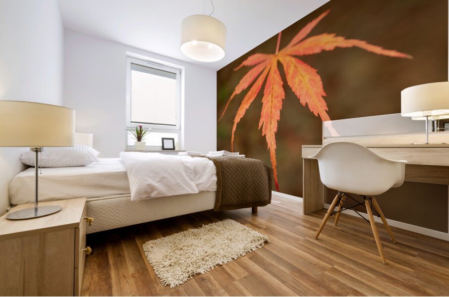 Japanese Maple Leaf Mural print