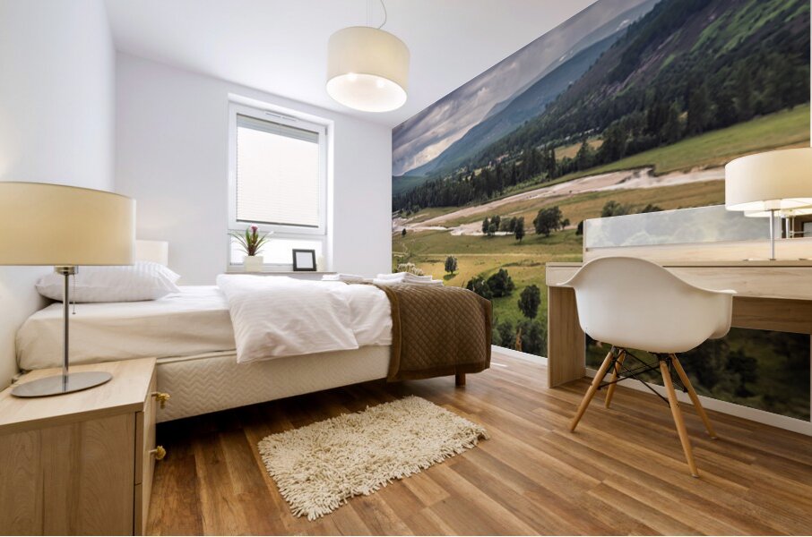 Linn of Dee Valley Mural print