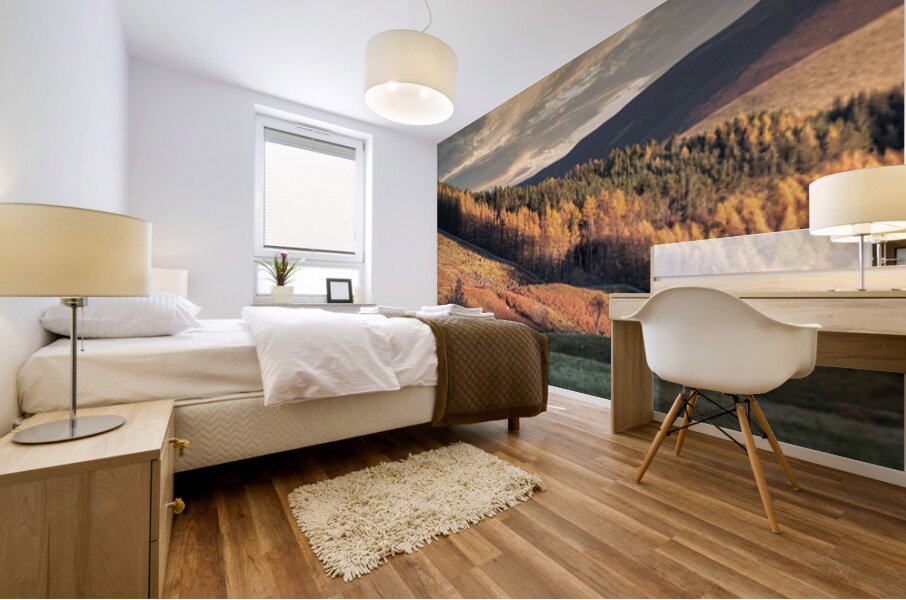 Glenshee Sunset Mural print