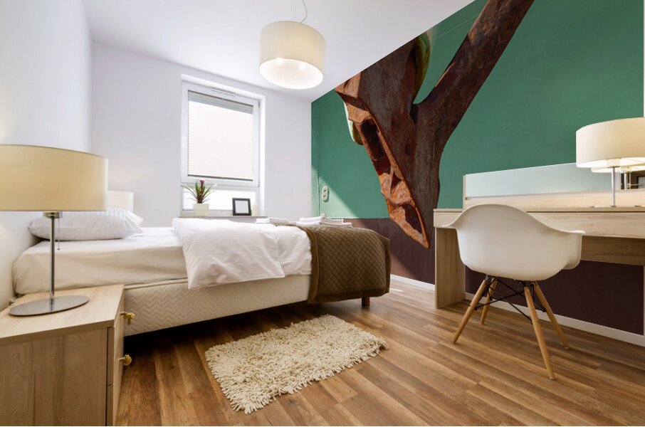 Osaka Harbour Anchor Mural print