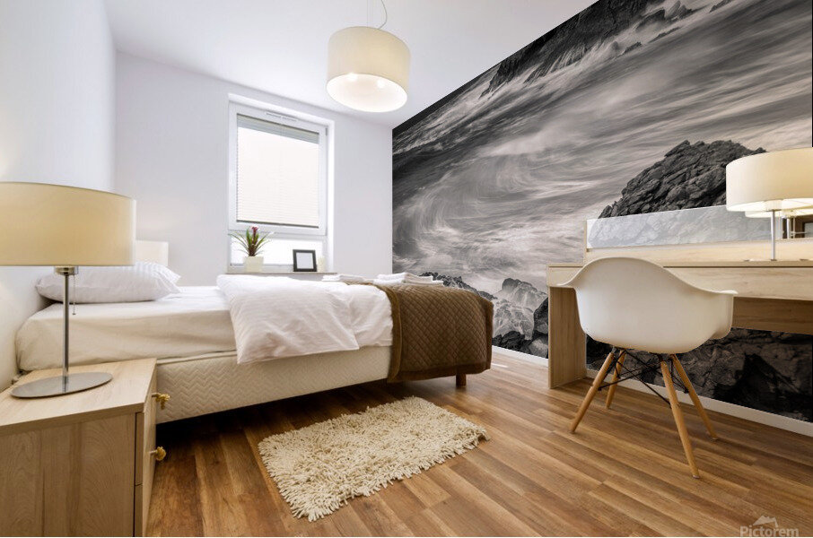 Dailbeag Stormy Sea Mural print