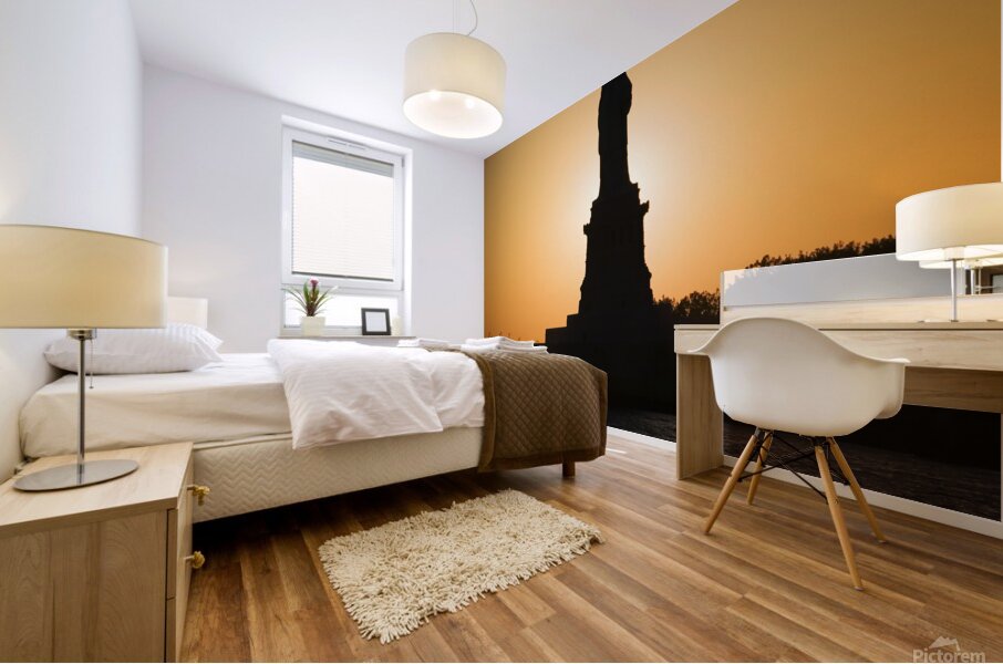 Liberty Sunset Mural print