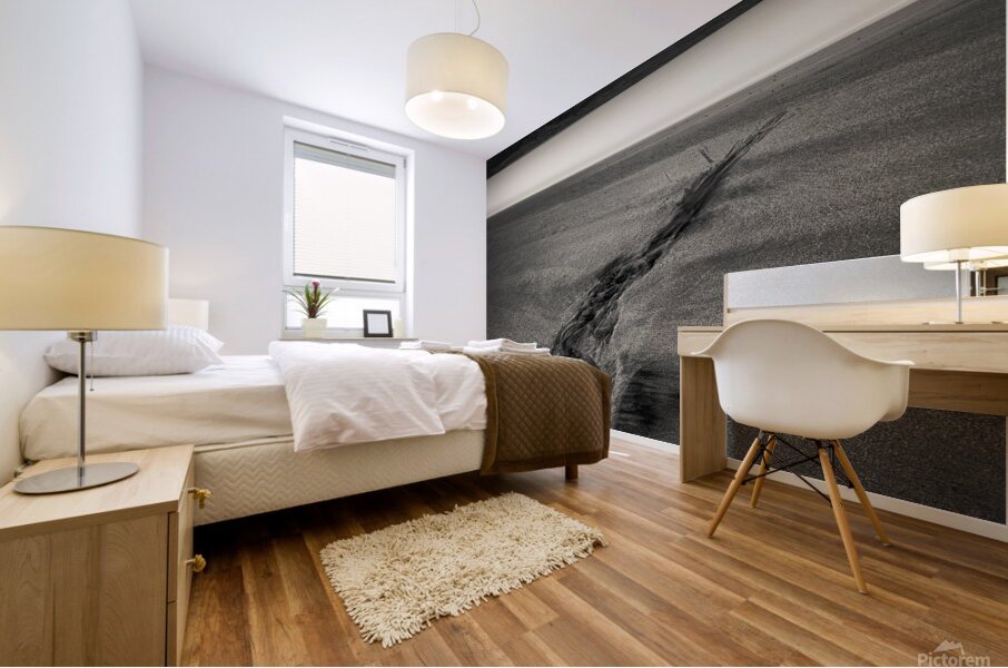 Seilebost Sand Tracks Mural print