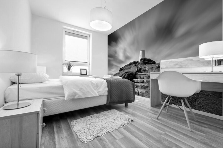 Path to Twr Mawr Lighthouse Mural print