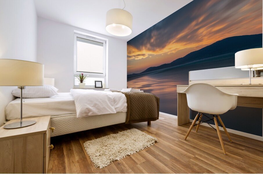 Seilebost Sunset II Mural print