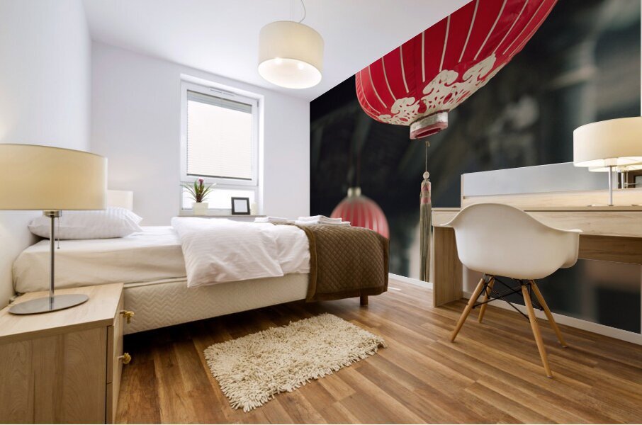 Chinese Lanterns Mural print