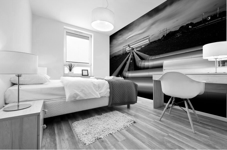 Reykjanesvirkjun Mural print