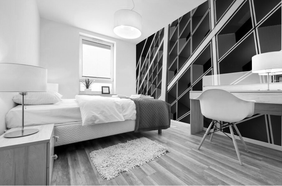 Urban Blocks Mural print