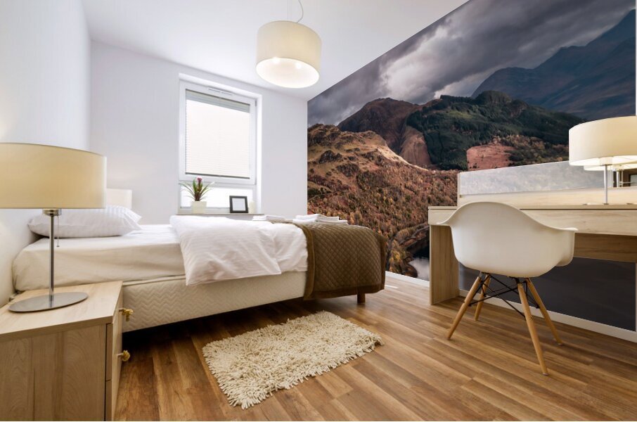 Loch Duich Solitude Mural print