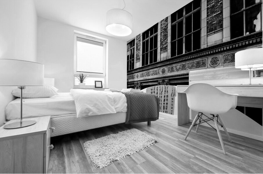 New York Sky Mirror Mural print