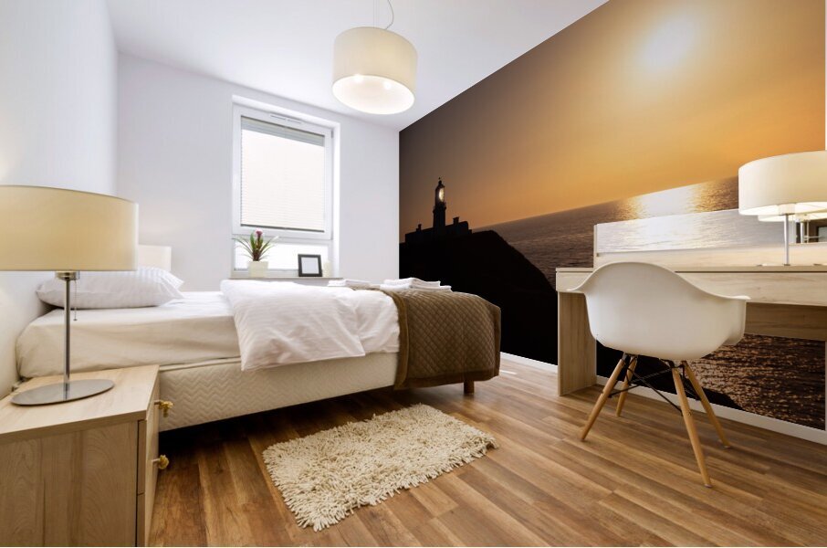 Strumble Head Silhouette Mural print