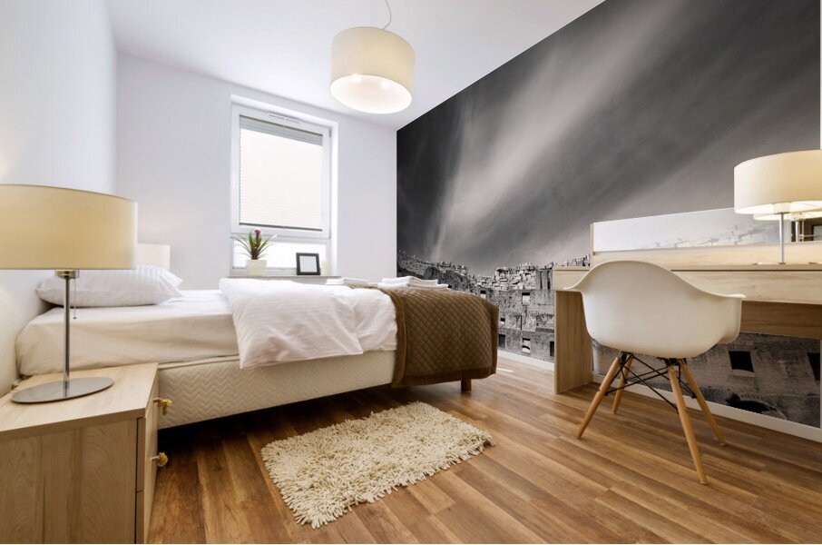 Inside the Roman Colosseum Mural print