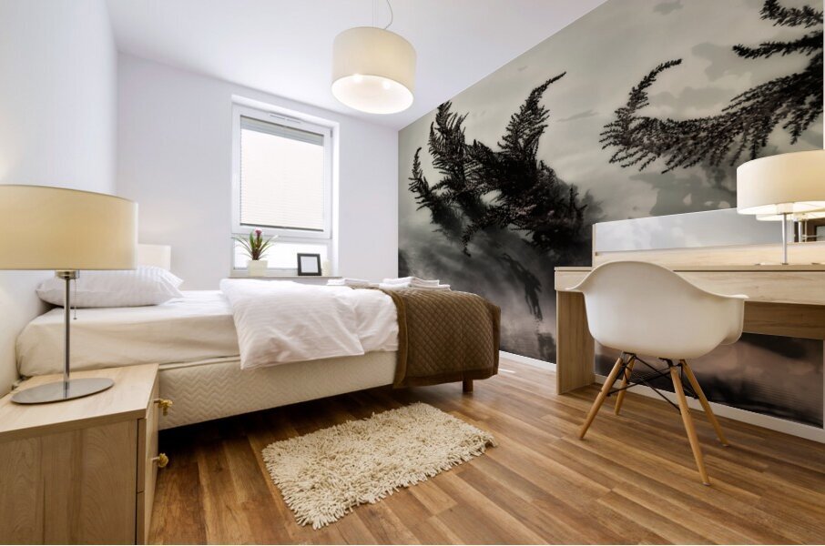 Water Fronds Mural print