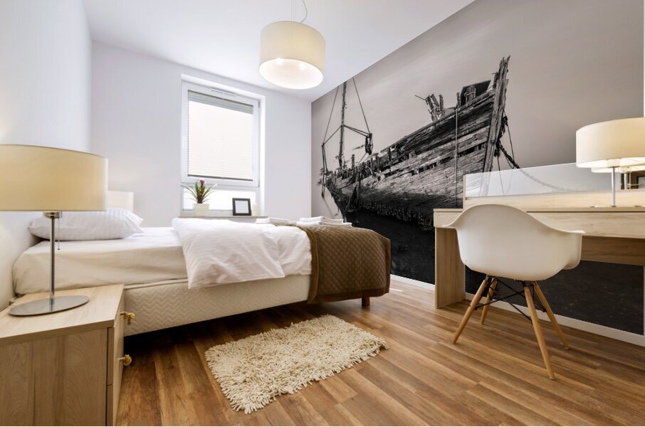 West Tarbert Wreck Mural print