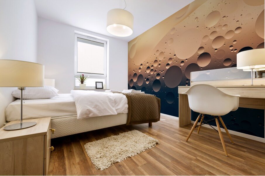 Bubbles II Mural print