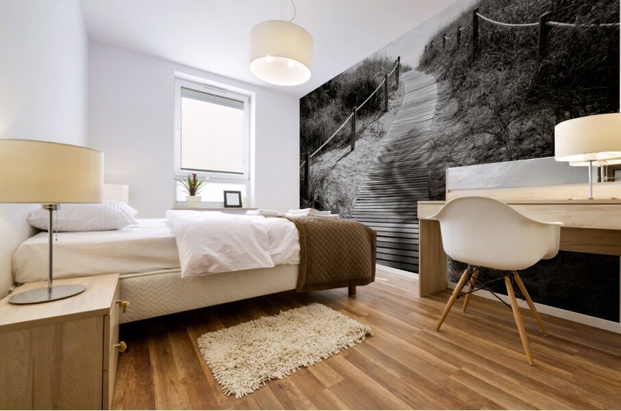 To the Beach Mural print