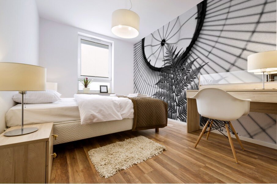 Fern and Dome Mural print