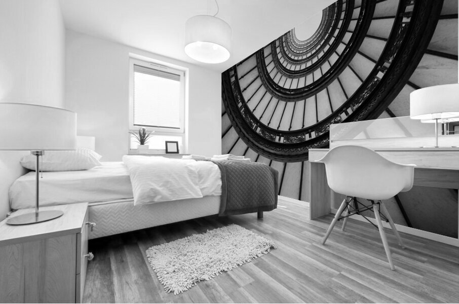 The Rookery Steps Mural print