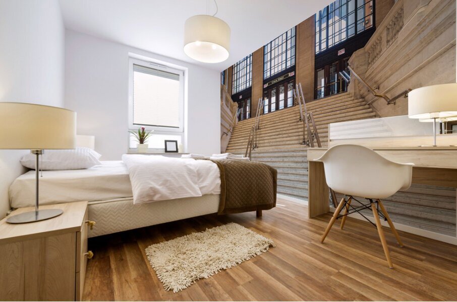 Union Station Steps Mural print