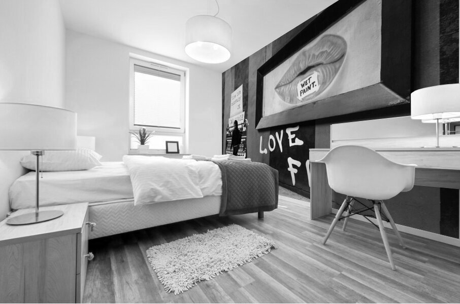 Love First Mural print