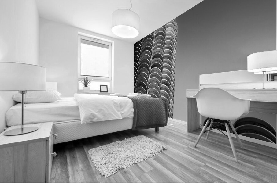 Marina City Mural print