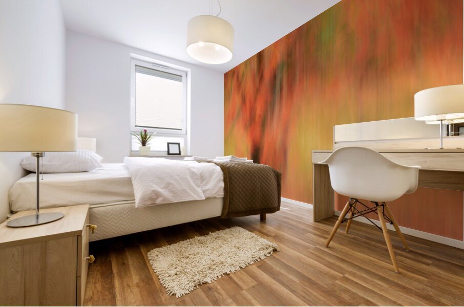 Autumn Mirage Mural print