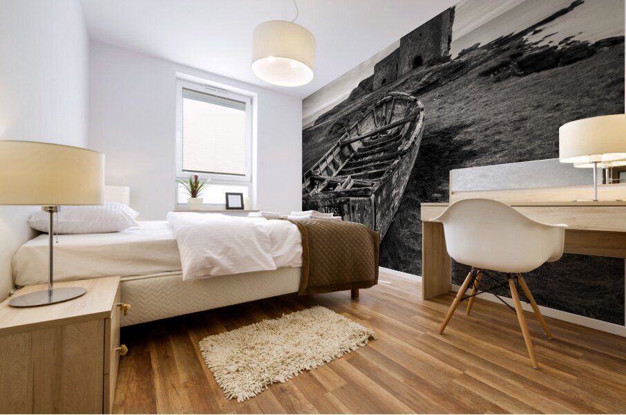 Boddin Point Wreck Mural print