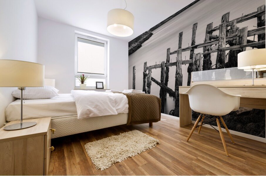 Loch Skipport Old Pier Mural print