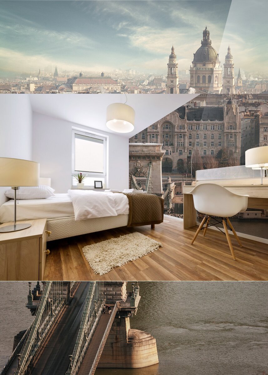 Budapest Mural print