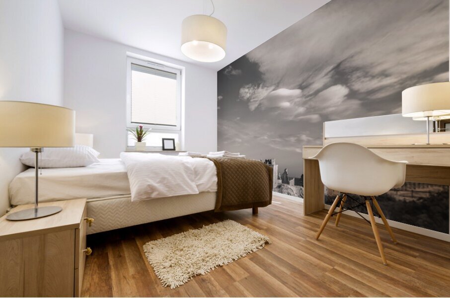 Dunnottar Castle in Infrared Mural print