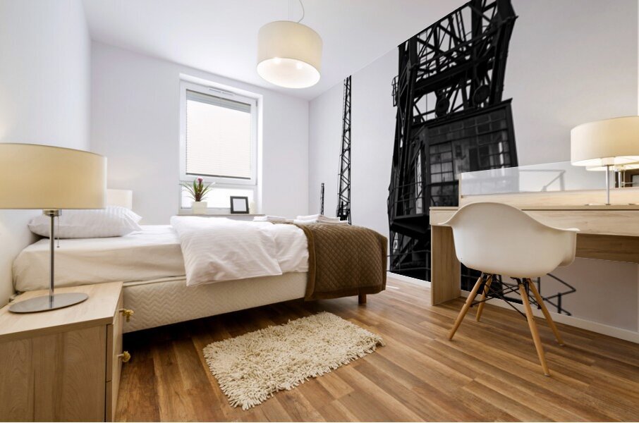 Bristol Cargo Cranes Mural print