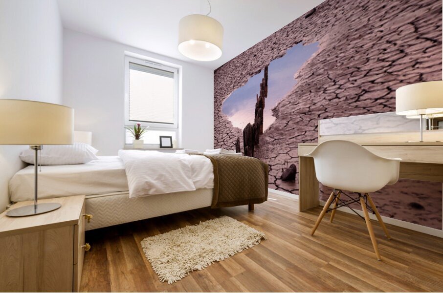 Snettisham Salt Marsh Mural print