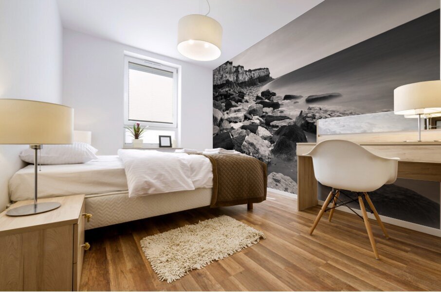 Hunstanton Cliffs Mural print