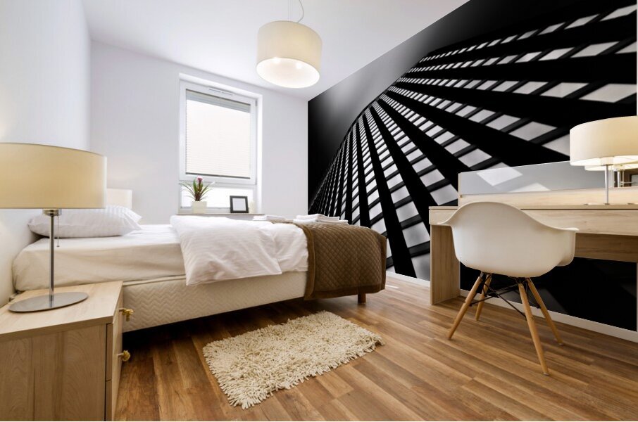 Lines of Learning Mural print