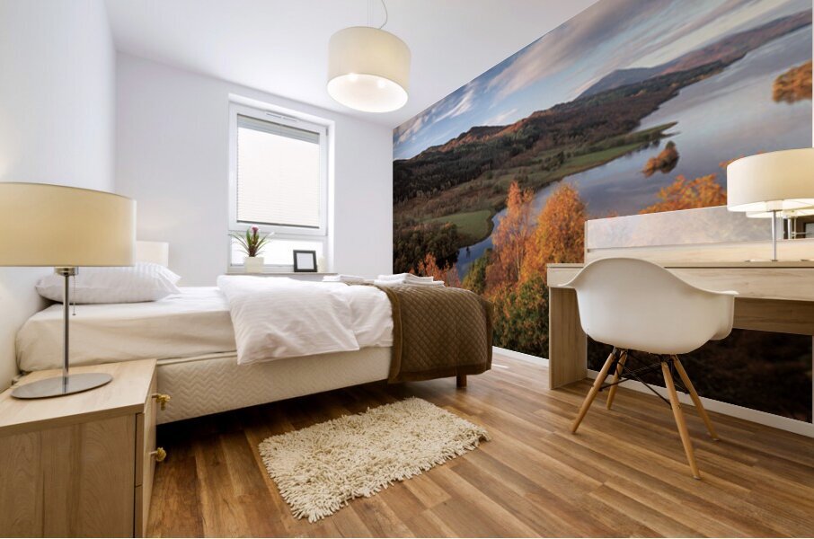 Autumn at Queens View Mural print