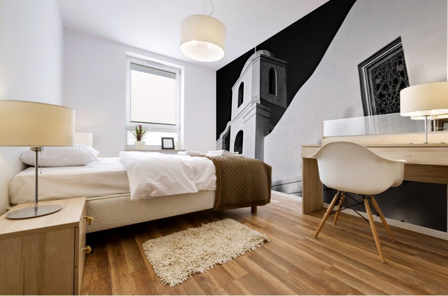 Old Adobe Mission Mural print