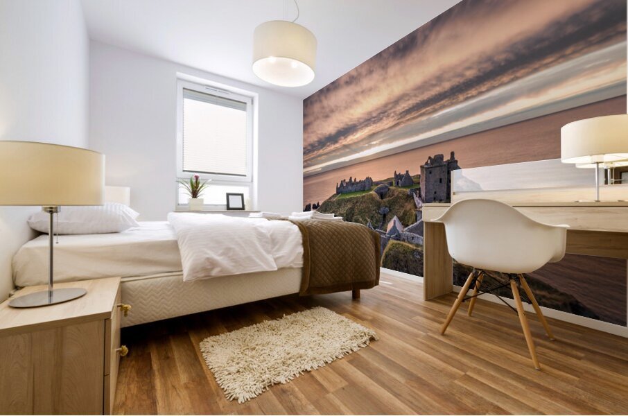 Sunrise Over Dunnottar Impression murale