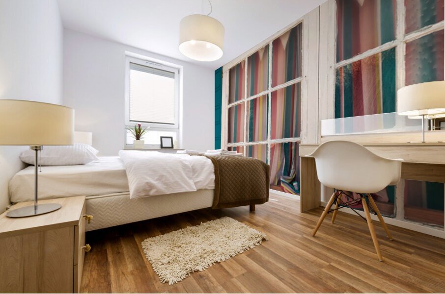 Aunty Ednas Beach Hut Impression murale