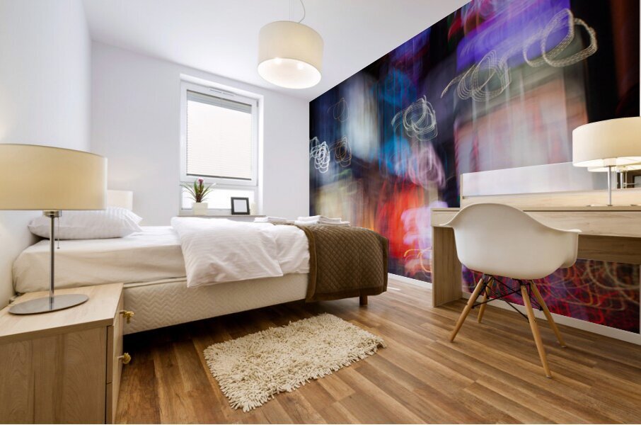 Times Square Mural print