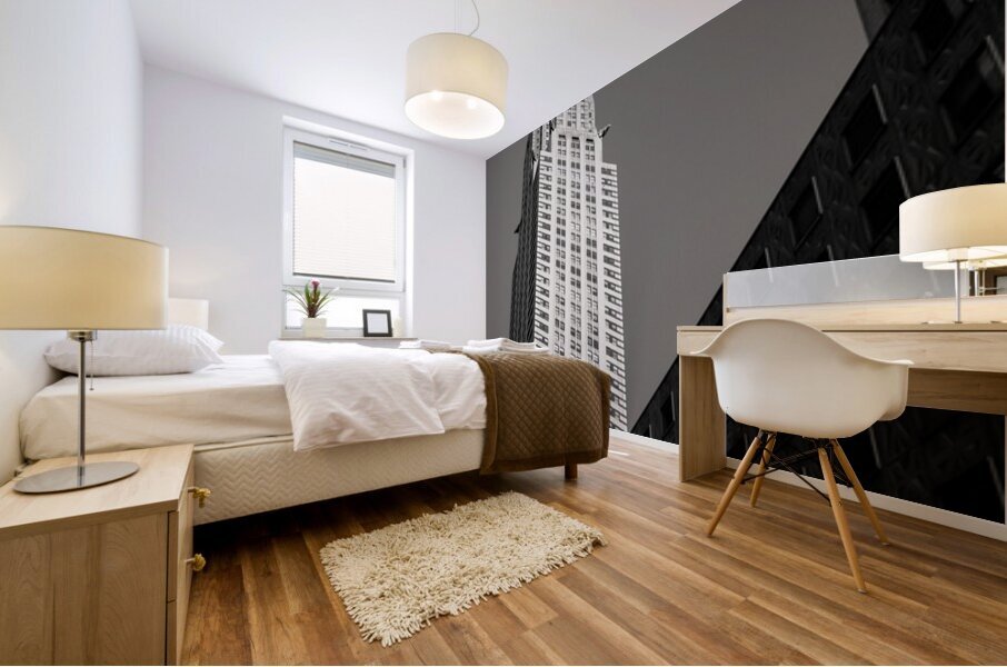 Chrysler in Morning Sun Mural print