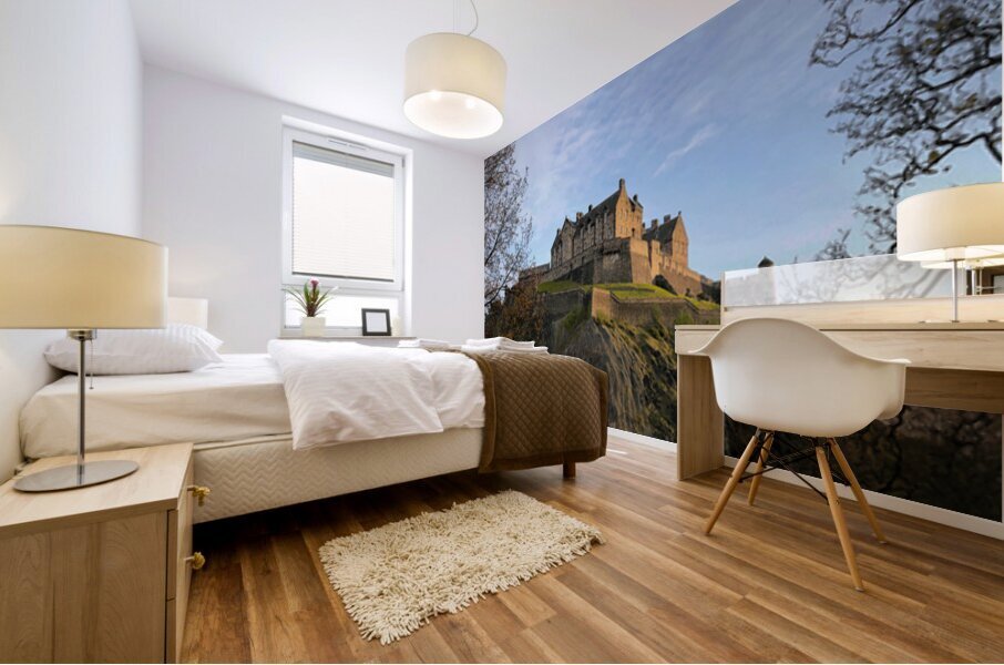 Edinburgh Castle Panorama Mural print