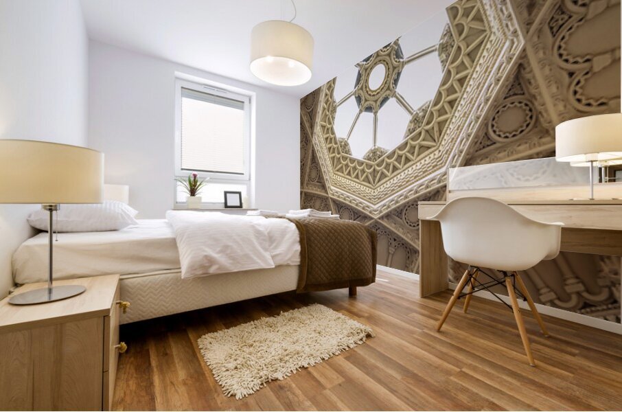 Grand Staircase Ceiling Mural print