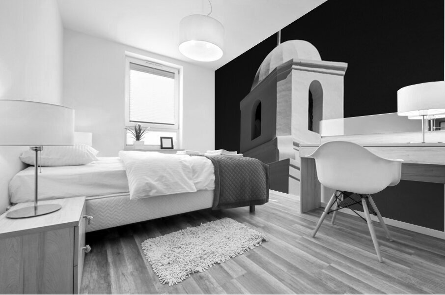 Old Adobe Mission Bell Tower Mural print