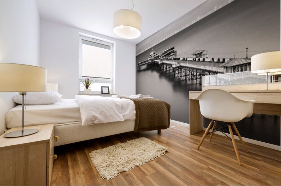 Llandudno Pier Mural print