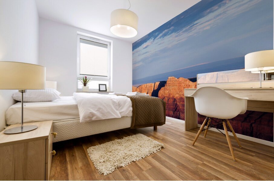 North Rim at Sunset Mural print